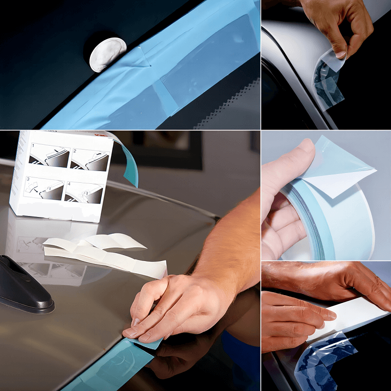 3M 06349 Perforated Trim Masking Tape Application