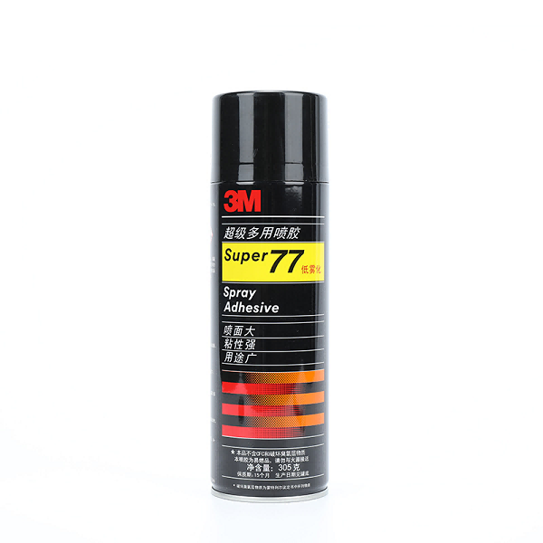 3M Super 77 75 Multipurpose Spray Adhesive for Bonding Paper Cotton Foam Glass
