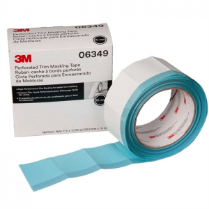 3M 06349 Perforated Trim Masking Tape for Automotive Painting