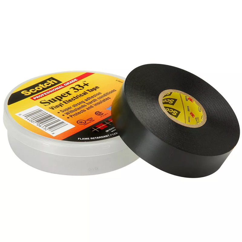 Premium Grade 3M Electrical Tape Super 33 for Wire and Cable Binding