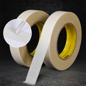 White 3M 361 Glass Cloth Tape for High Temperature Ducts and Chambers