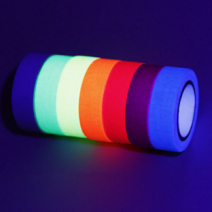 UV Fluorescent Cotton Cloth Tape for Party