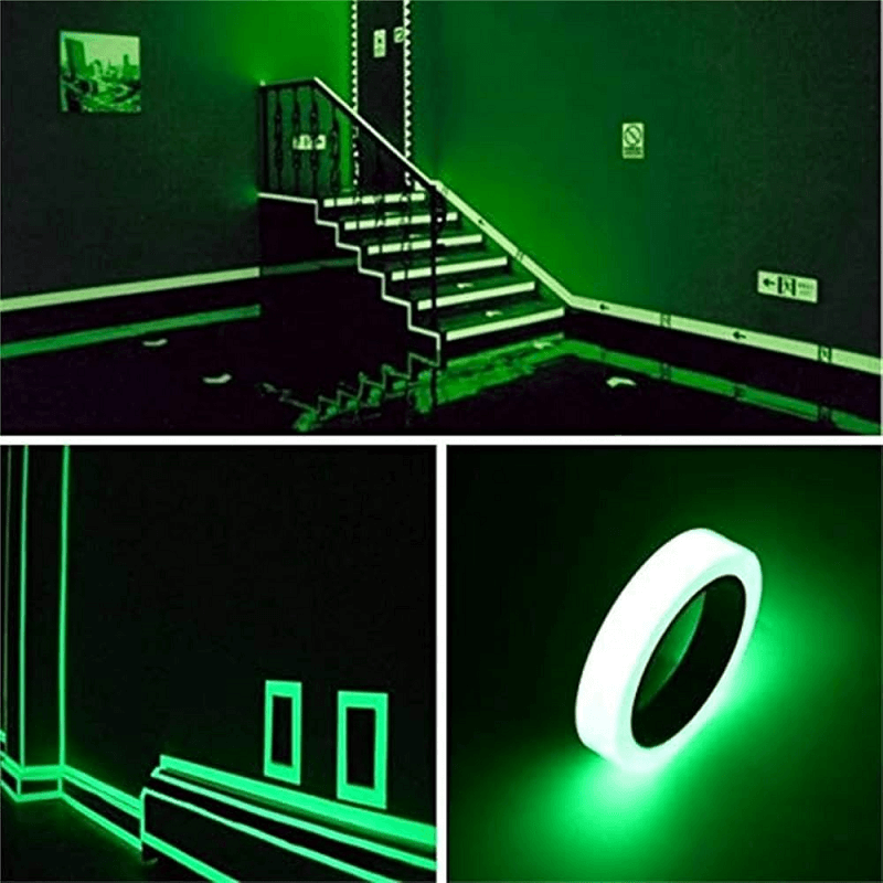 Photoluminescent Tape Application