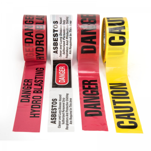 Custom Printing Non Adhesive Safety Barricade Tape For Danger Warning