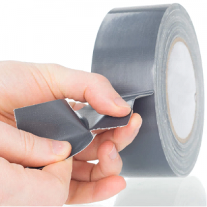Sliver Duct Tape Glossy Fabric Cloth Tape