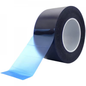 Blue PVC Film Non UV Dicing Semiconductor Wafer Processing Tape