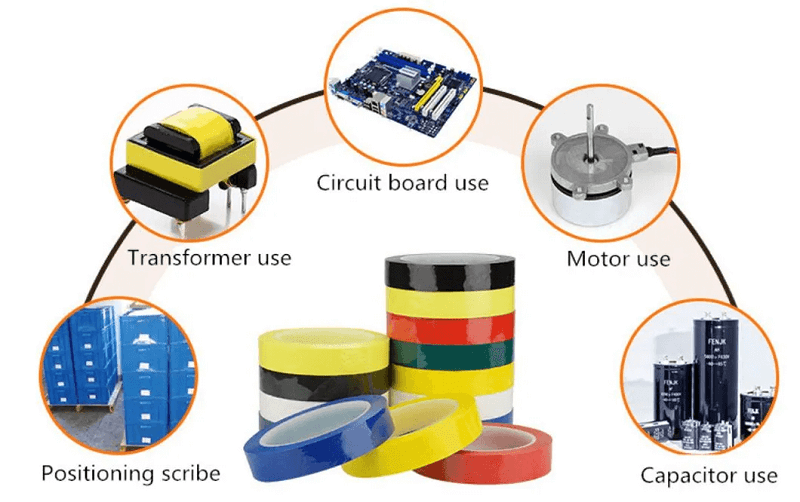 polyester mylar tape application